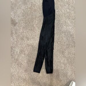 SPANX maternity faux leather legging